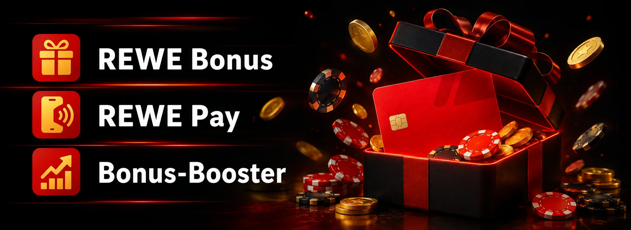 Willkommensbonus im REWE Casino: 100 % bis 500 € und 200 Freispiele